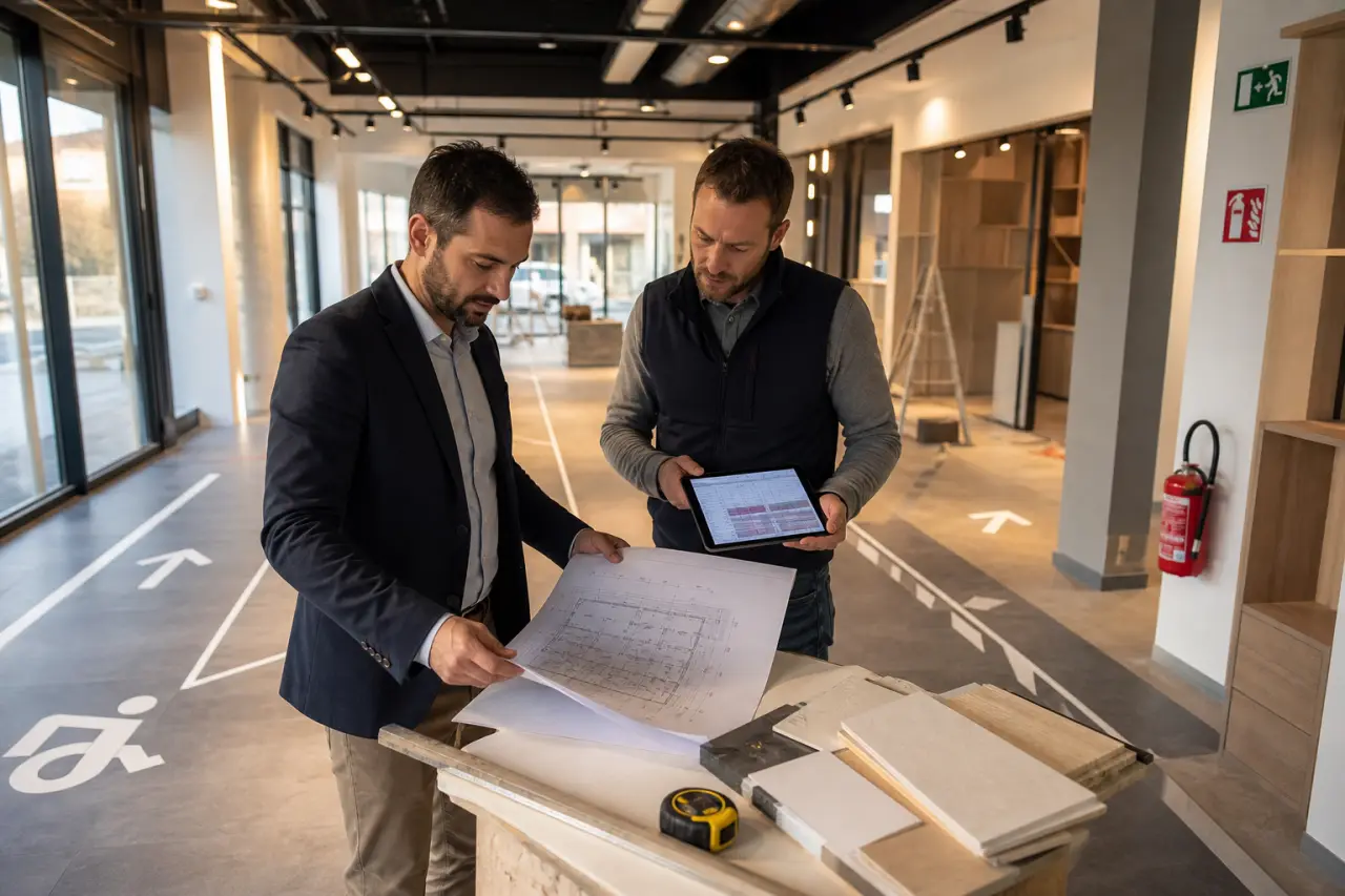 Architecte commerce : parcours client, normes ERP et budget à maîtriser