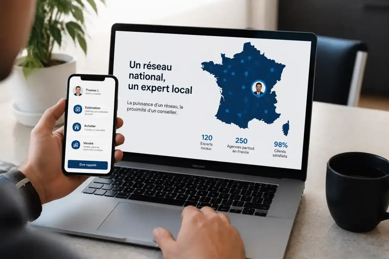 Immobilier en réseau : un maillage national piloté par un conseiller local